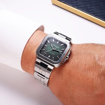 Montre Herbelin Cap Camarat automatique cadran vert