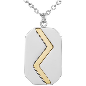 Jaxon single-pattern necklace in 316L steel
