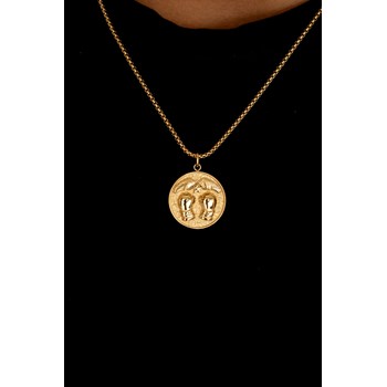 Collier mono-motif Logan en Acier 316L