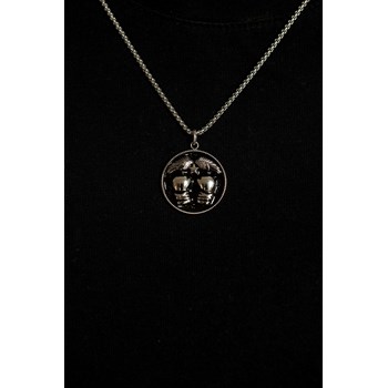 Collier mono-motif Logan en Acier 316L