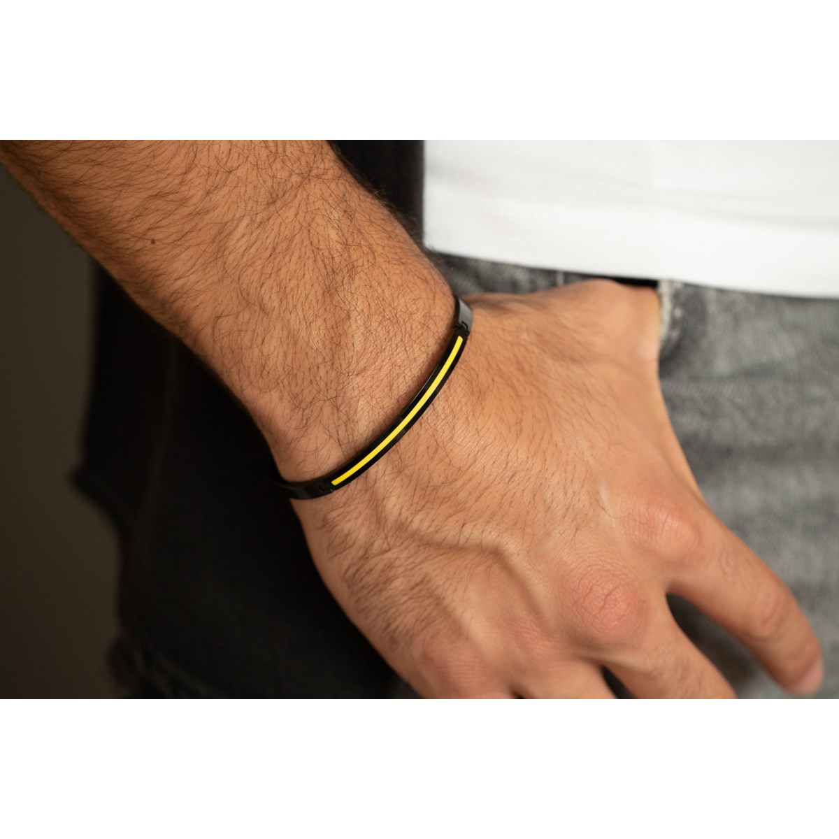 Bracelet rigide Firmin en Acier 316L - vue 2