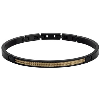 Axel rigid bracelet in 316L steel