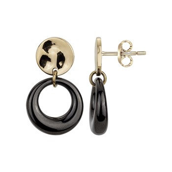 Boucles d'oreilles pendantes Anaëlle en Acier 316L