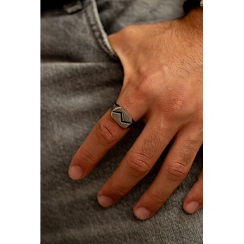Jaxon signet ring in 316L steel