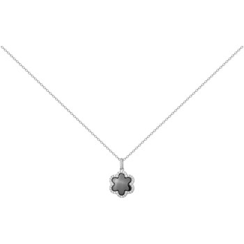 Collier Léonie en Argent avec oxyde de zirconium blanc