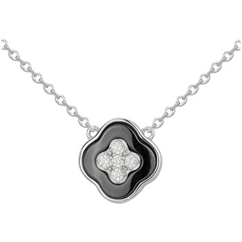 Collier Amaya en Argent avec oxyde de zirconium blanc