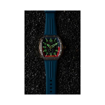 Montre homme - Mouvement japonais meca-quartz chronographe