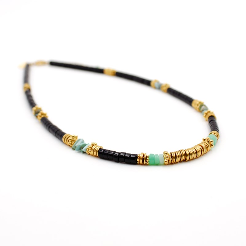 Collier heishi - CORALIE
