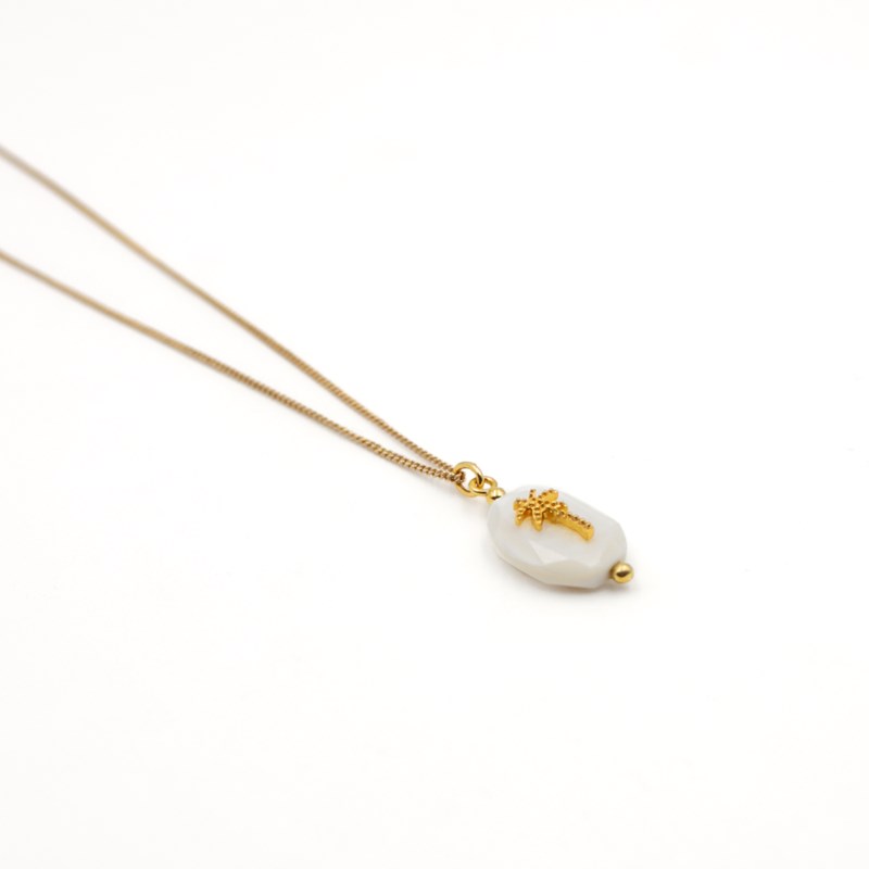 Collier palmier Nacre - EVE