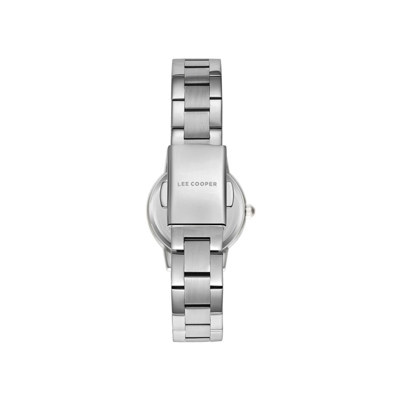 MARGARET - Montre Femme - Analogique Mouvement 2 aiguilles - Boitier rond en métal - Bracelet en métal - Cadran blanc - vue 4