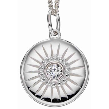 Collier cristal en argent 925