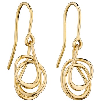 Boucle d'oreille en or 375