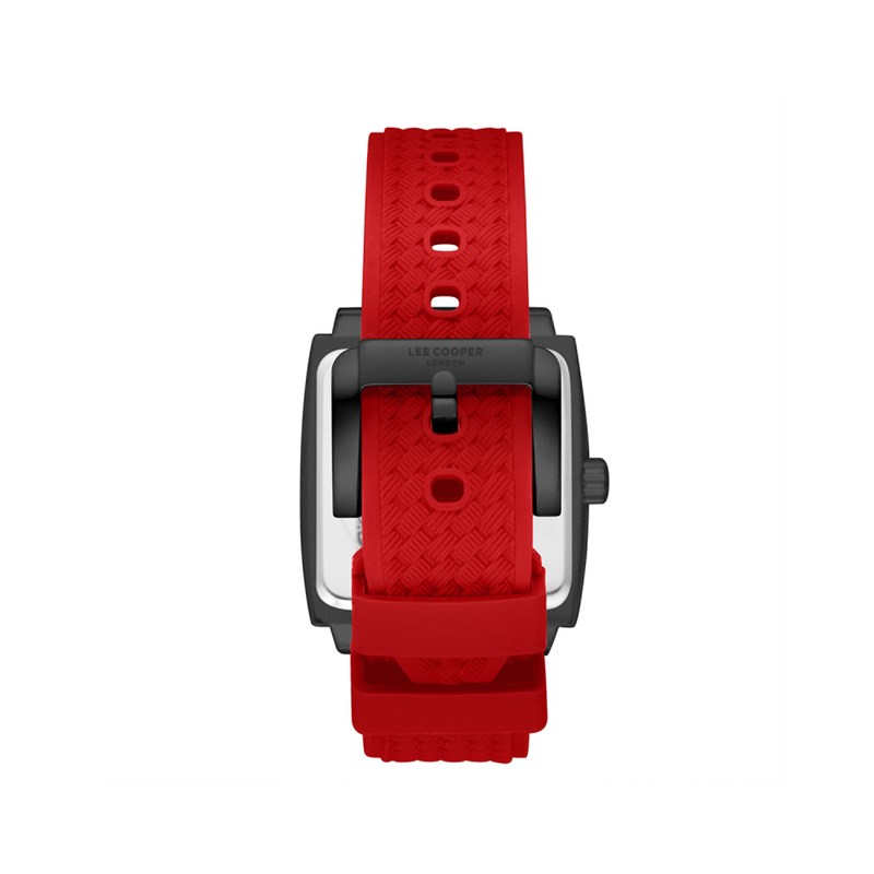 ELTON - Montre Homme - Analogique - Bracelet rouge - vue 4