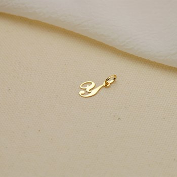 Pendentif Lettre 'Y' Or 750 Jaune - Chaine Offerte