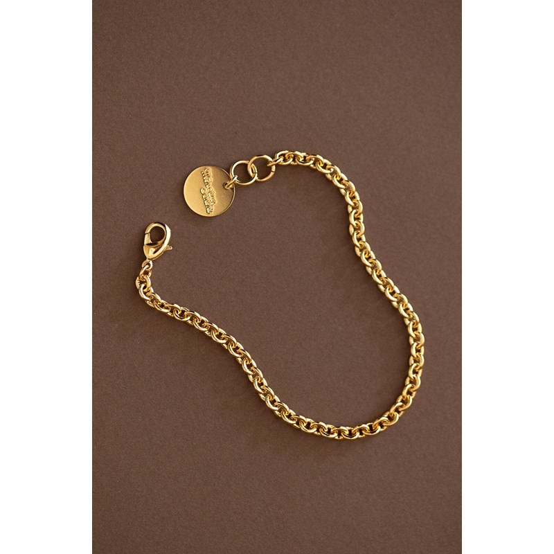 bracelet doré à l'or fin - GASTON - vue 3