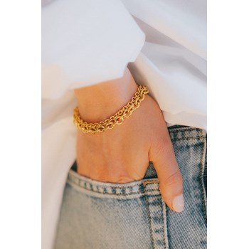 bracelet doré à l'or fin - GASTON