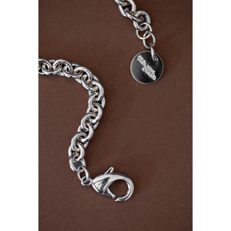 maxi bracelet plaqué argent - GASTON - vue 4