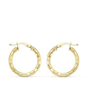 Créoles Or 18 Carats 750 Jaune