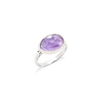 Bague améthyste, Argent 925