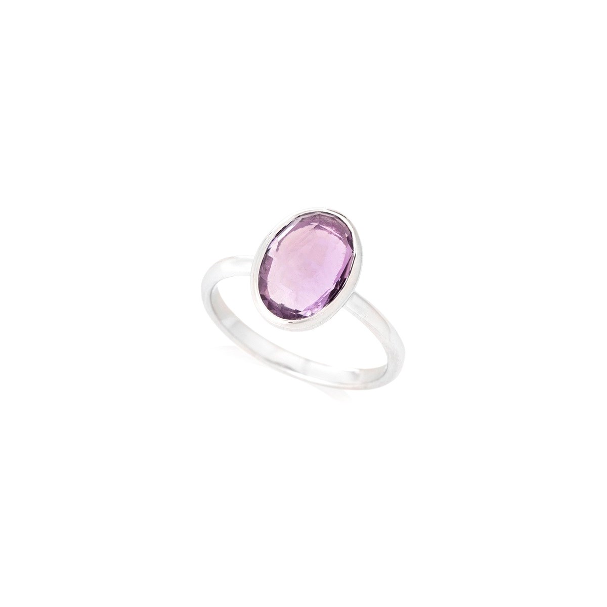 Bague améthyste, Argent 925