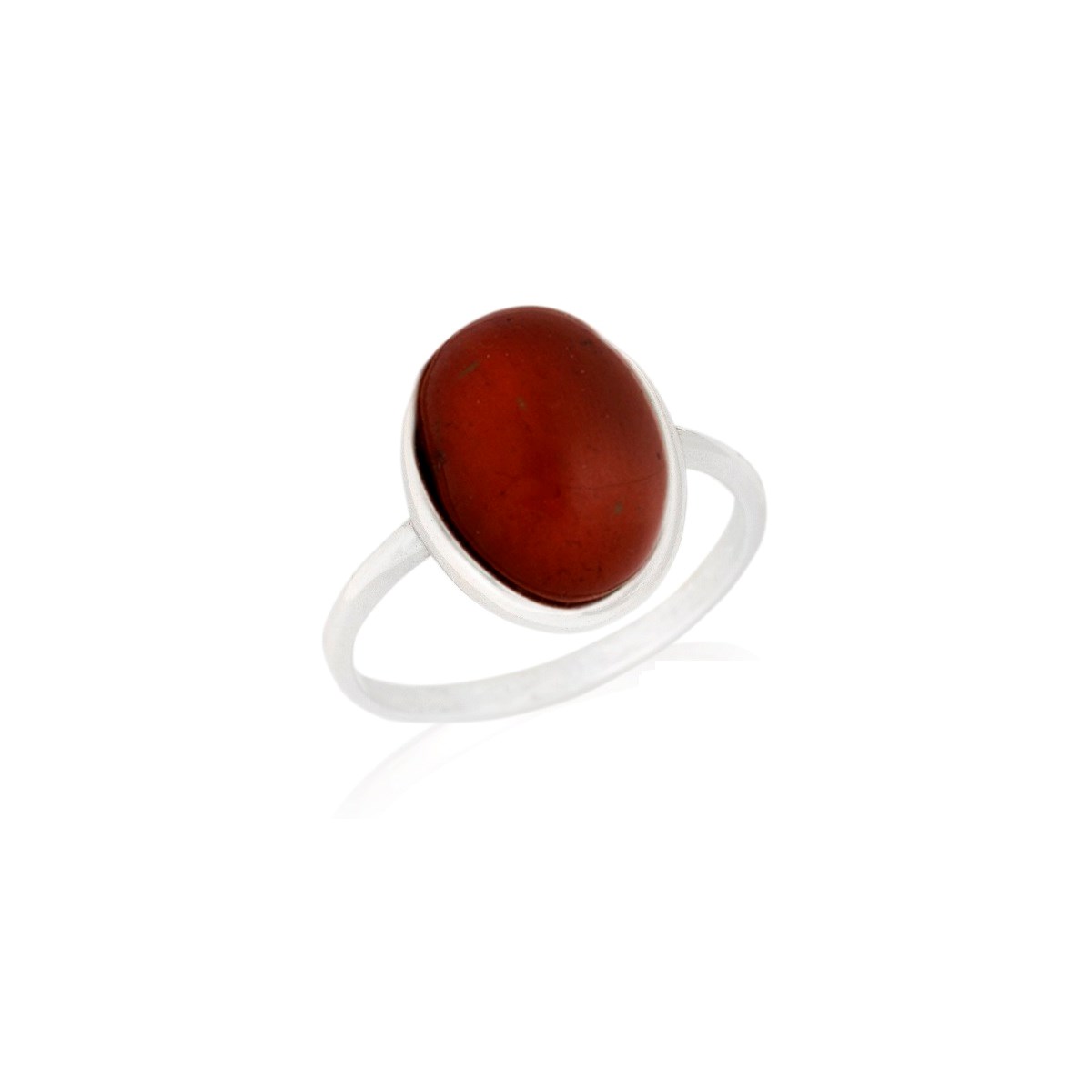 Bague jaspe naturelle, Argent 925