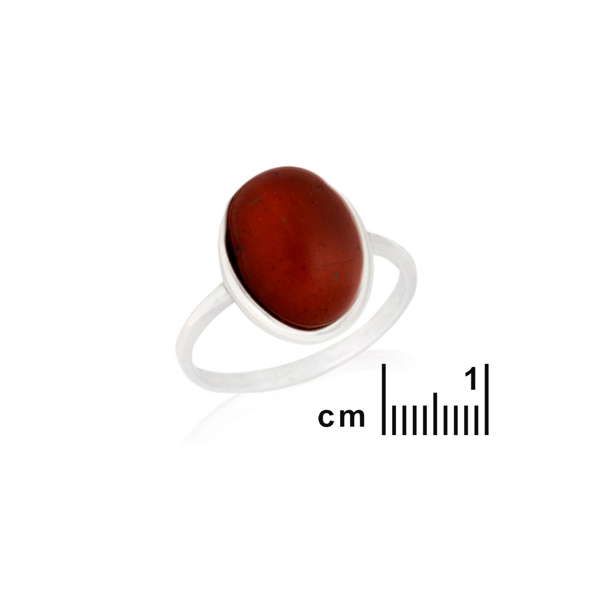 Bague jaspe naturelle, Argent 925 - vue 2