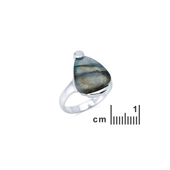 Bague labradorite, Argent 925
