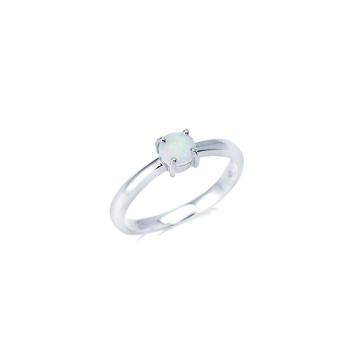 Bague opale naturel, Argent 925