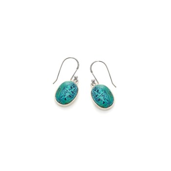 Boucle d'oreille shattuckite