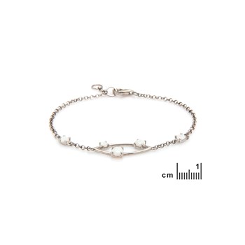 Bracelet opale naturel, Argent 925