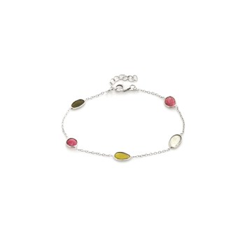 Bracelet tourmaline, Argent 925