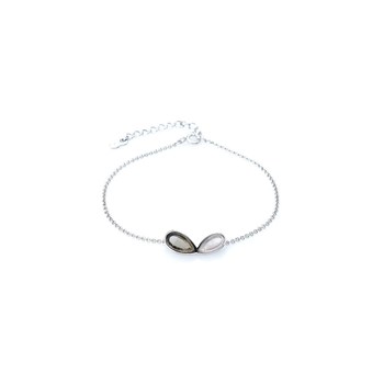 Bracelet quartz rose, quartz