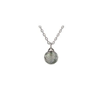 Collier aventurine, Argent 925