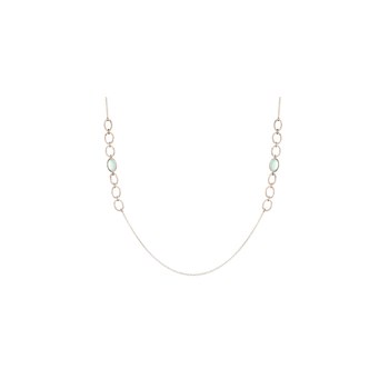 Collier calcédoine, Argent 925