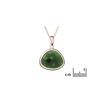 Collier aventurine, Argent 925