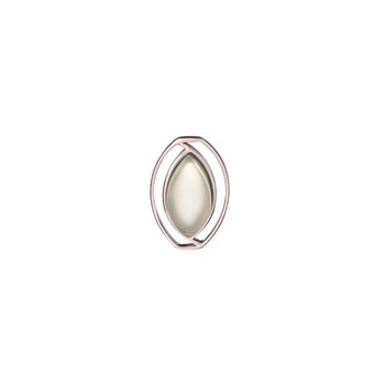 Pendentif agate aqua, Argent