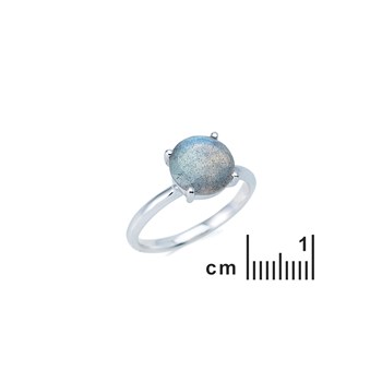 Bague labradorite, Argent 925