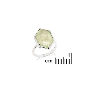 Bague préhnite, Argent 925