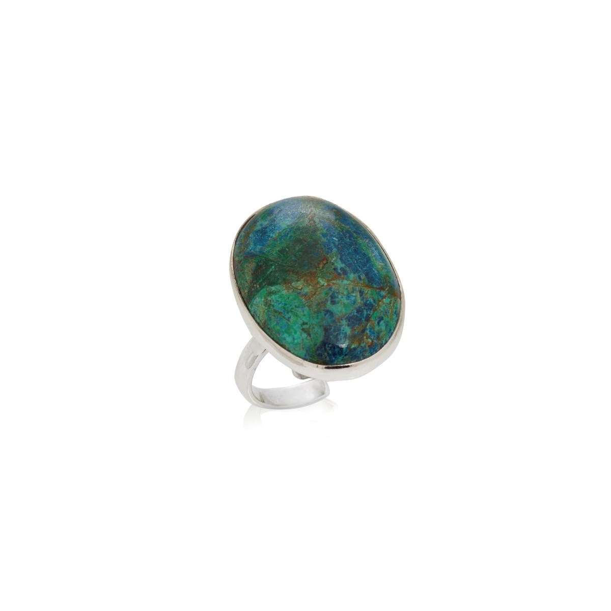 Bague shattuckite, Argent 925