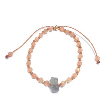 Sunstone and Labradorite Litha Bracelet
