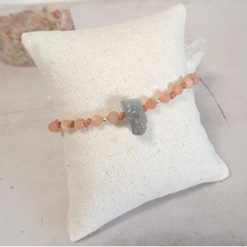 Sunstone and Labradorite Litha Bracelet