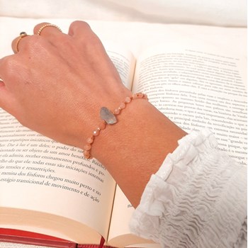 Sunstone and Labradorite Litha Bracelet