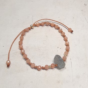 Sunstone and Labradorite Litha Bracelet