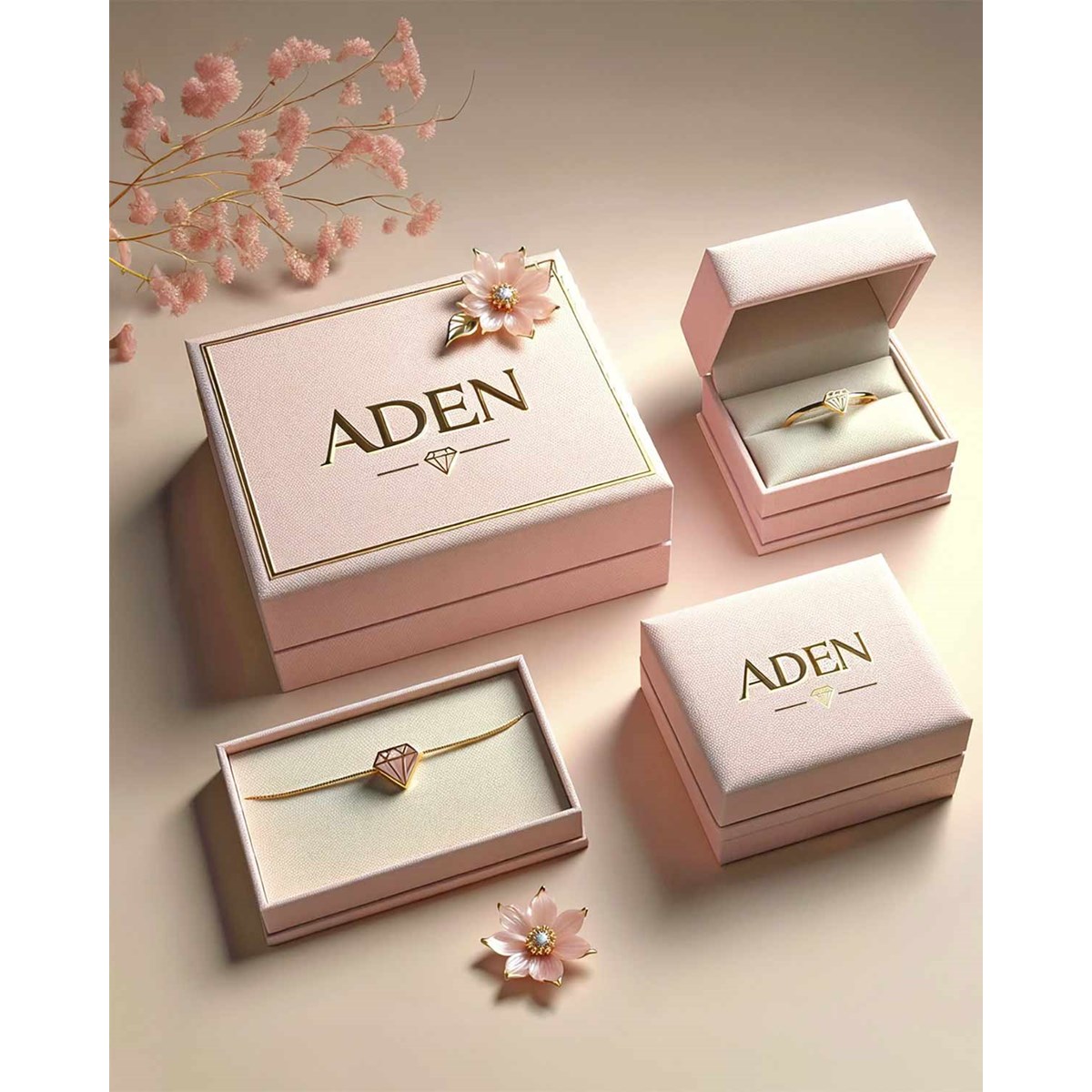 Pendentif Lucinia Argent 925 et Topaze Blue Sky | Pierre de Naissance Décembre | ADEN Joaillerie - vue 4