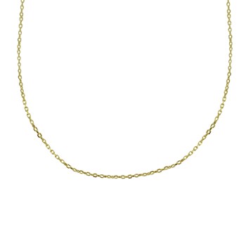 Gold Plated Chain 1mm Forçat Mesh