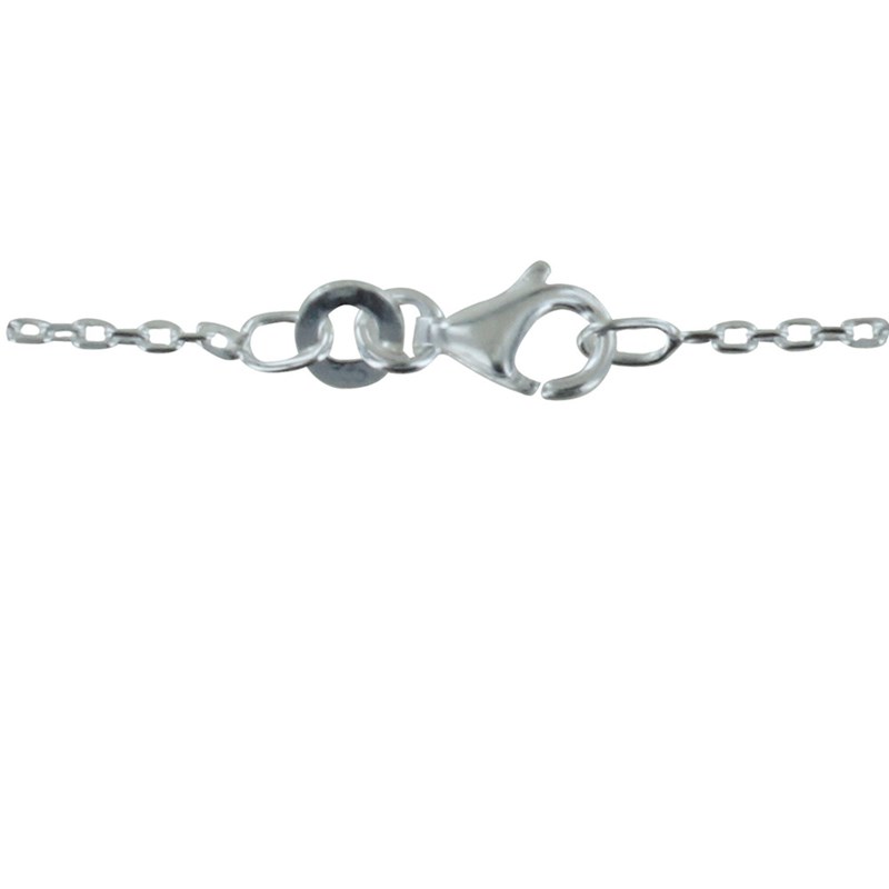 Chaine en Argent 925/1000 Maille Forçat 1mm - vue 2
