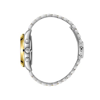 FINLEY - Montre Homme - Analogique Mouvement Multifonction Automatique - Boitier rond en métal  - Cadran squelette noir - Doré