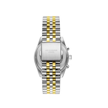 FINLEY - Montre Homme - Analogique Mouvement Multifonction Automatique - Boitier rond en métal  - Cadran squelette noir - Doré