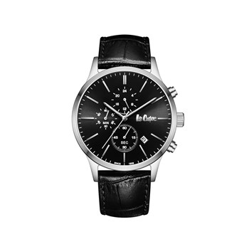 MARVIN - Montre Homme - Analogique Mouvement Quartz Multifonction - Boitier rond en métal - Bracelet noir