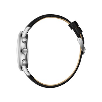 MARVIN - Montre Homme - Analogique Mouvement Quartz Multifonction - Boitier rond en métal - Bracelet noir
